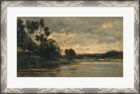 Framed Riverbank Print