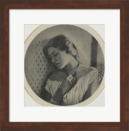 Framed Ellen Terry At The Age Of Sixteen, 1864 Print