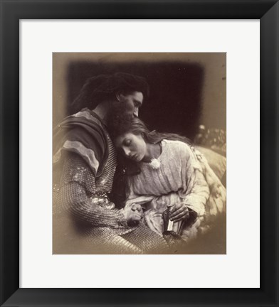 Framed Parting Of Lancelot And Queen Guenievre,  1874-1875 Print