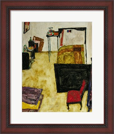 Framed Artist&#39;S Room In Neulengbach, 1911 Print