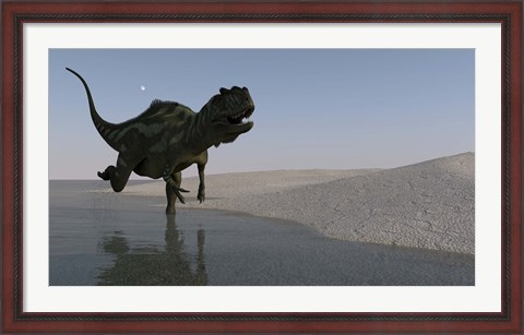 Framed Yangchuanosaurus Print