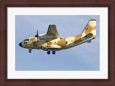 Framed Alenia C-27J Spartan of the Chadian Air Force Print