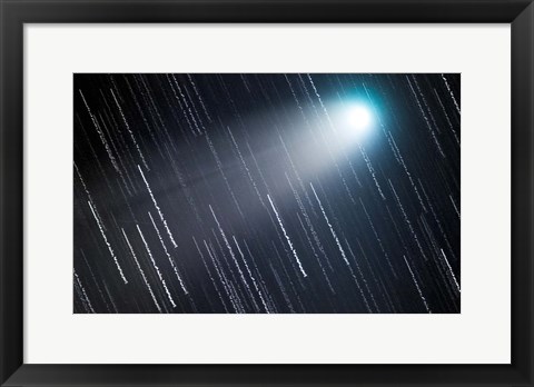 Framed Comet C/2001 Print