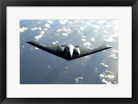 Framed B-2 Spirit Bomber Print