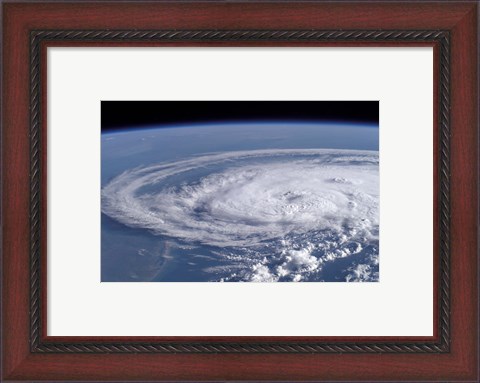 Framed Tropical Storm Claudette Print