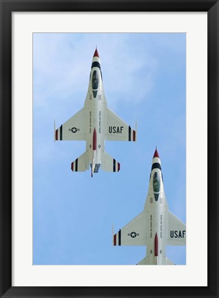 Framed United States Air Force Demonstration Team Thunderbirds Print