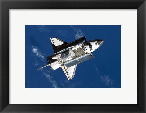 Framed Space Shuttle Discovery Print