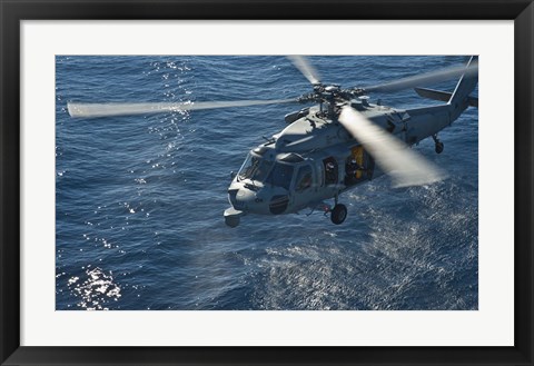 Framed MH-6OS Sea Hawk Print