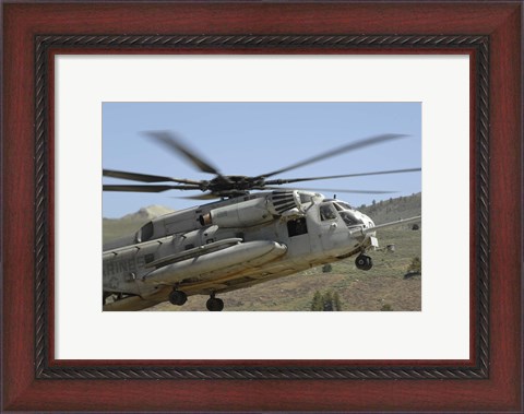 Framed CH-53 Super Stallion Print