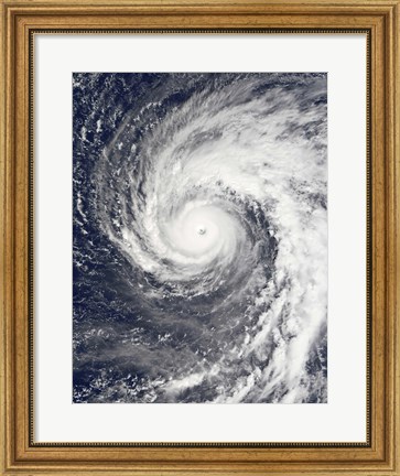 Framed Super Typhoon Podul Print