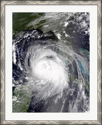 Framed Hurricane Katrina Print