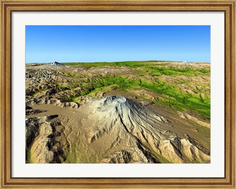 Framed Mount Saint Helens Print