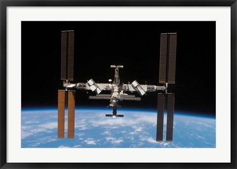 Framed International Space Station 6 Print