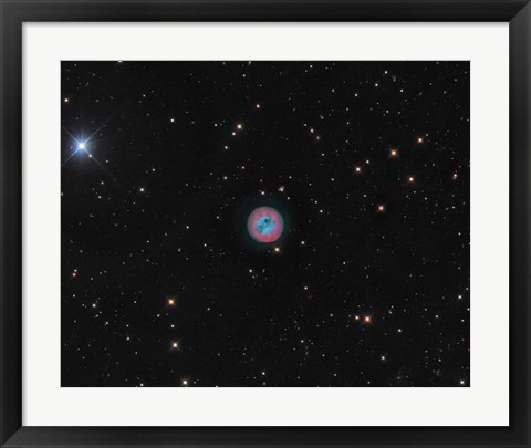 Framed Owl Nebula Print