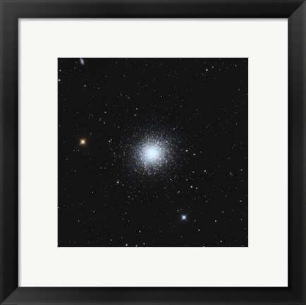 Framed Messier 13, The Great Globular Cluster in Hercules Print