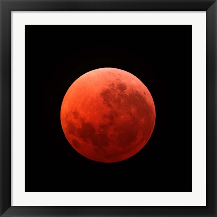 Framed Lunar Eclipse Print