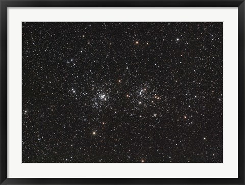 Framed Double Cluster in Perseus Print