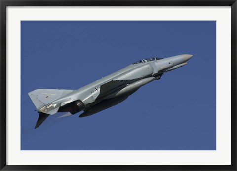 Framed German F-4F Phantom Print