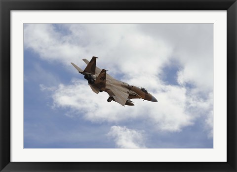 Framed F-15 Eagle Print