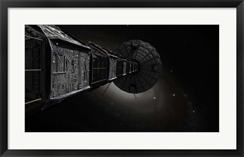 Framed Starship Print