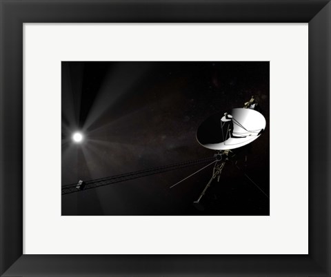 Framed Voyager 1 Print