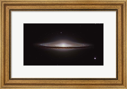 Framed Sombrero Galaxy Print