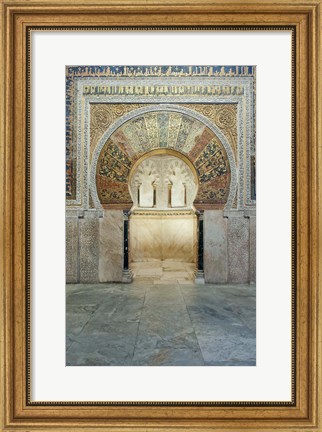 Framed Catedral Mosque of Cordoba, Interior, Cordoba, Andalucia, Spain Print
