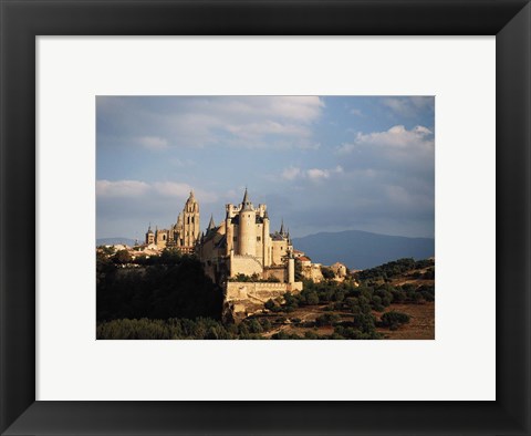 Framed Spain, Sagovia Alcazar Castle Print