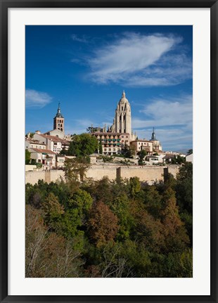 Framed View from the Alcazar, Segovia, Spain Print