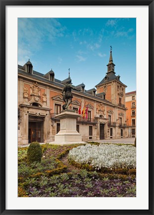Framed Plaza de la Villa, Madrid, Spain Print