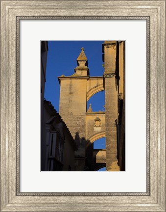Framed Archway in Arcos De la Frontera, Arcos De la Fontera, Andalusia, Spain Print