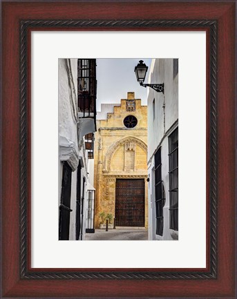Framed Spain, Andalusia, Cadiz, Arcos De la Fontera The Chapel of Mercy Print