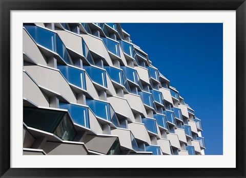 Framed Aragon Pavilion Building, Zaragoza, Spain Print