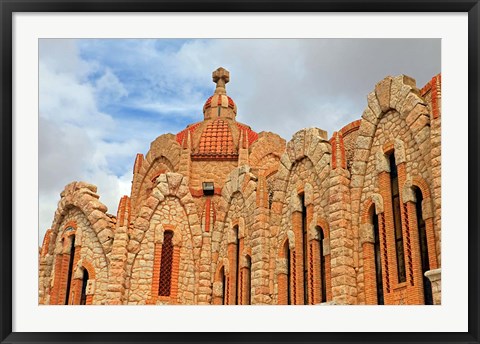 Framed Europe, Spain, Novelda Santa Maria Magdalena church Print