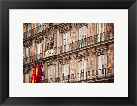 Framed Plaza Mayor, Madrid, Spain Print