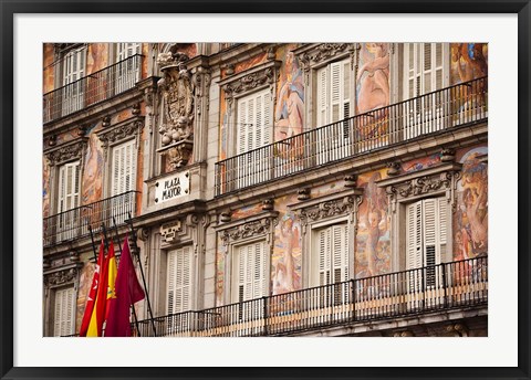 Framed Plaza Mayor, Madrid, Spain Print