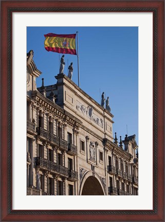 Framed Banco de Santander, Santander, Spain Print