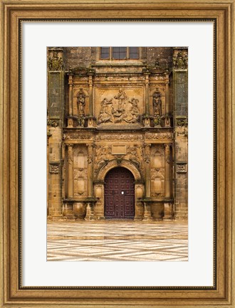 Framed Capilla de El Salvador Chapel, Ubeda, Spain Print