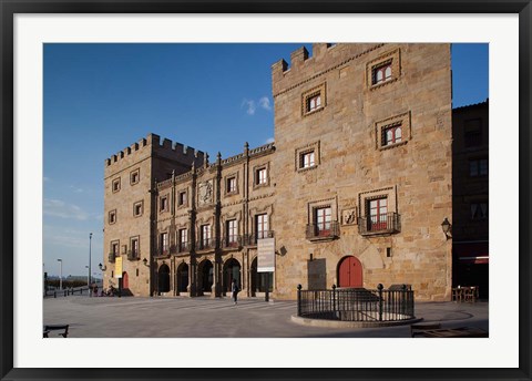 Framed Palacio de Revillagigedo, Gijon, Spain Print