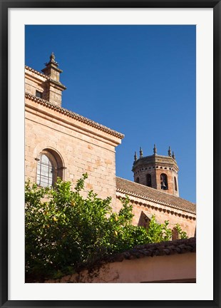 Framed Spain, Andalusia The San Mateo Church in Banos de la Encina Print