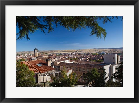 Framed Spain, Castilla y Leon, Avila, Parque del Rastro Print