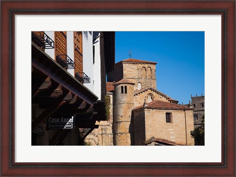 Framed Spain, Santillana del Mar, Iglesia de Colegiata Print