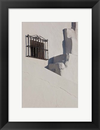 Framed Spain, Vejer de la Frontera, Town Buildings Print