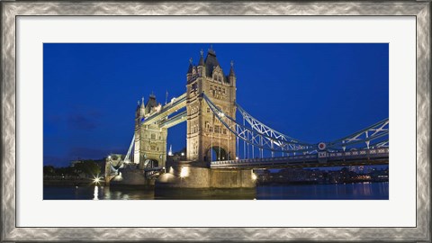Framed UK, London, Tower Bridge and River Thames Print