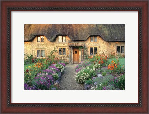 Framed England, Chippenham, Cotswold Stones of Home Print