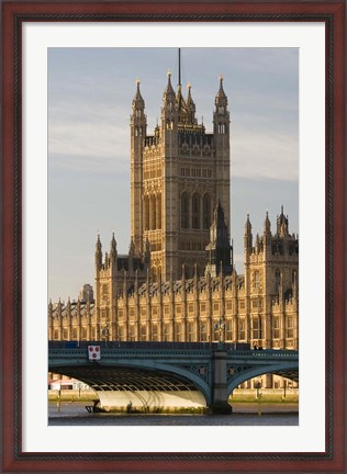 Framed Houses of Parliament, London, England Print