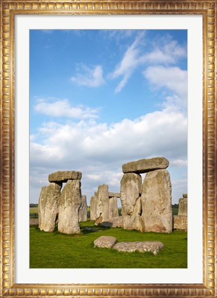 Framed Stonehenge, Wiltshire, England Print