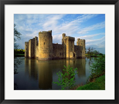 Framed Bodiam Castle, Sussex, England Print