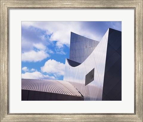 Framed Imperial War Museum North, Salford Quays, Manchester, England Print