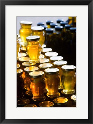 Framed Greece, Ionian Islands, Zakynthos, Market Honey Print